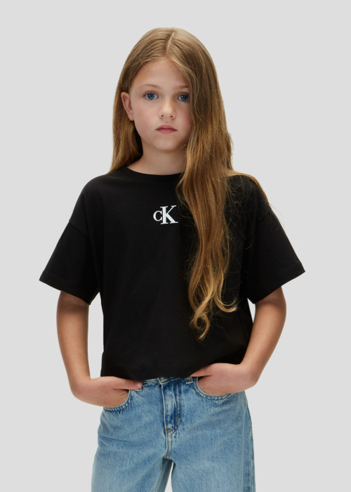 Calvin Klein T-krekls Logotips Boxy