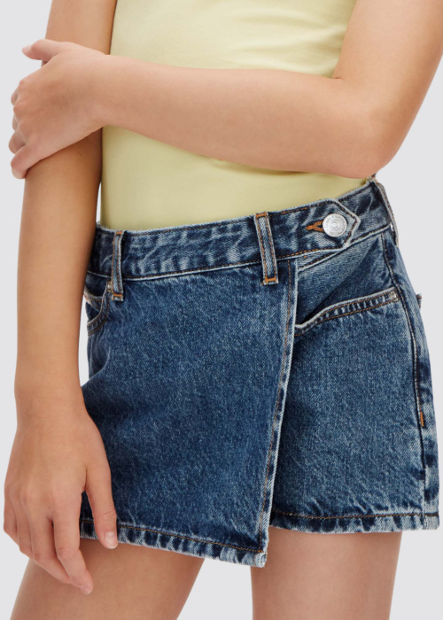 Calvin Klein svārki Denim Wrap Beckford Wash