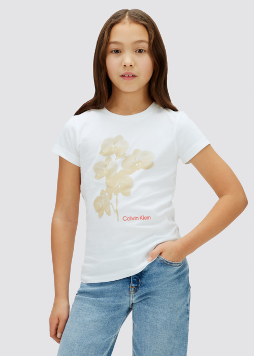 Футболка Flower Slim Calvin Klein