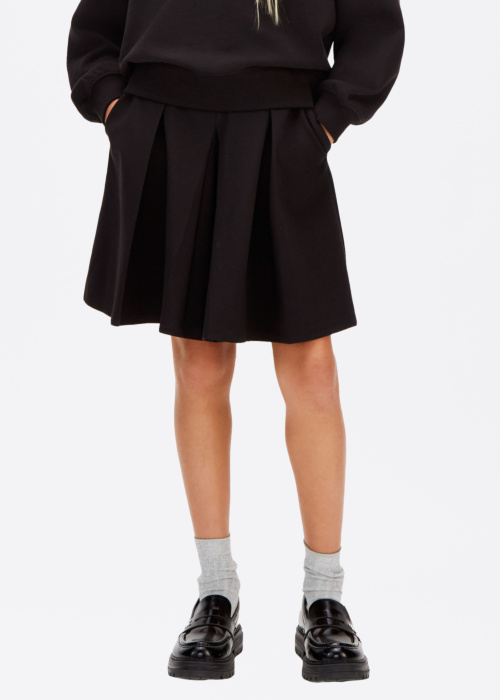 Calvin Klein svārki Logotips Tape Pleated Punto