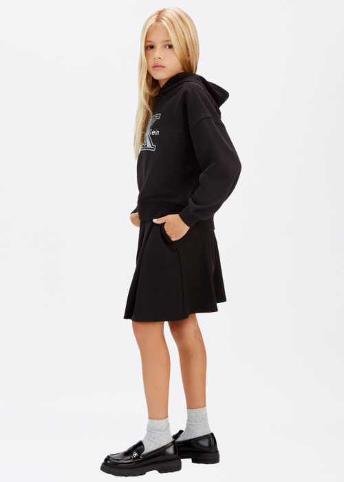 Calvin Klein svārki Logotips Tape Pleated Punto