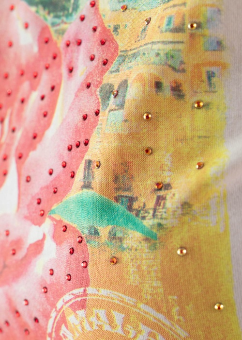 Футболка Positano Rose Guess