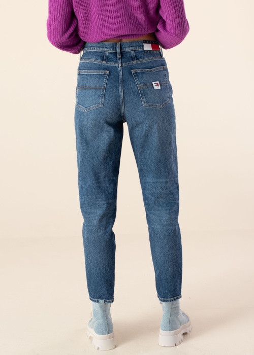 Tommy Jeans džinsa bikses Mom