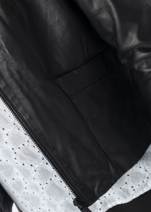 Кожаная куртка Mustang