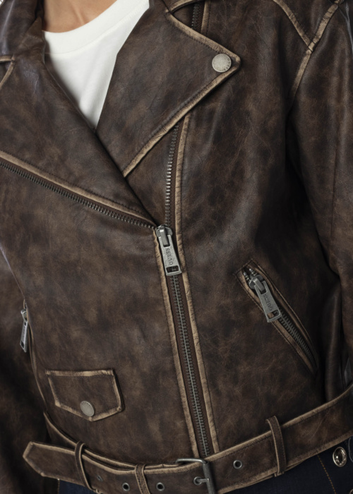 Guess Ādas imitācijas jaka Charlene