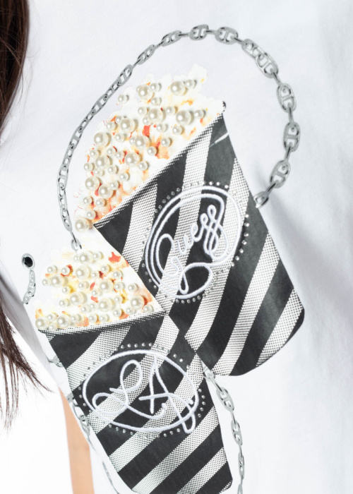 Guess T-krekls Popcorn