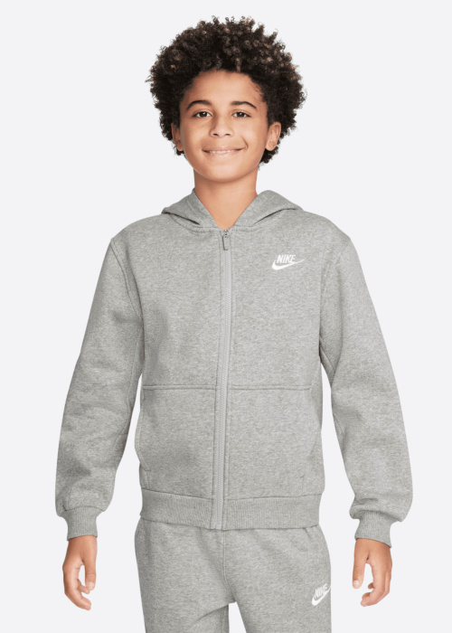 Кофта Nsw Club Flc Hd Fz Ls Lbr Nike