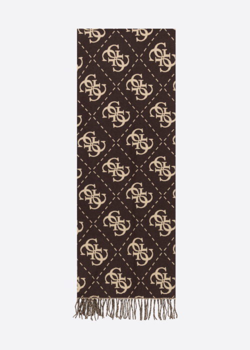Зимний шарф Boston Jacquard Guess
