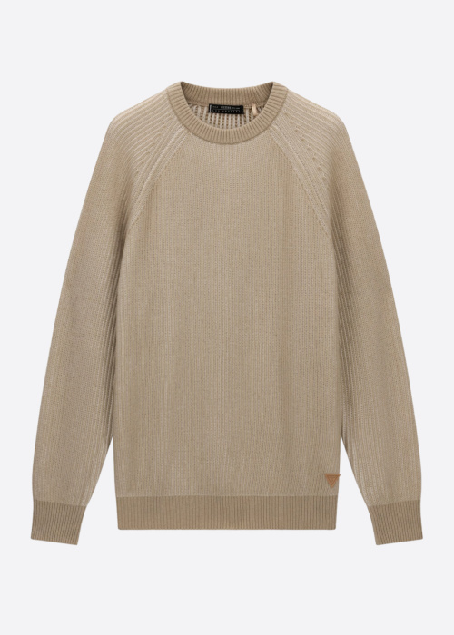 Guess adījums Niro Vanis Stripes Raglan
