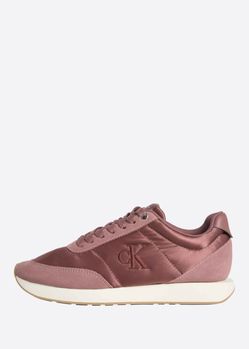 Calvin Klein brīvā laika apavi Retro Runner Laceup Satin Mix