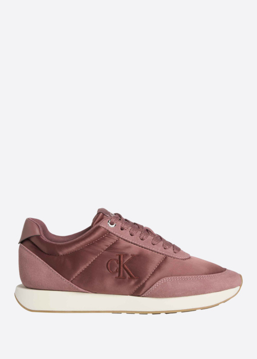 Calvin Klein brīvā laika apavi Retro Runner Laceup Satin Mix