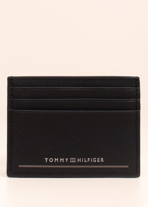 Кожаный карман для пластиковых карт Saffiano Tommy Hilfiger