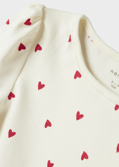 Name It Mini T-krekls Dheart