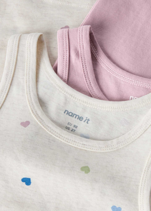 Name It Mini apakškrekls Hearts 2p