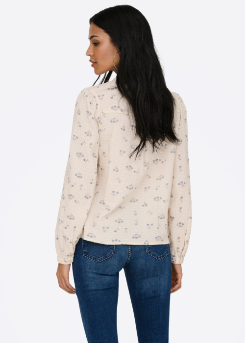 Only blūze Lari Flower