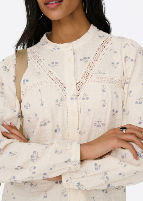 Only blūze Lari Flower