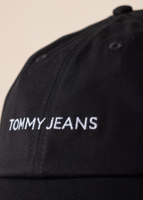 Tommy Jeans cepure ar nagu Linear
