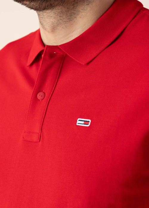 Рубашка-поло Slim Placket Tommy Jeans