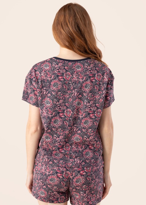 Mustang T-krekls Indigo Flowers