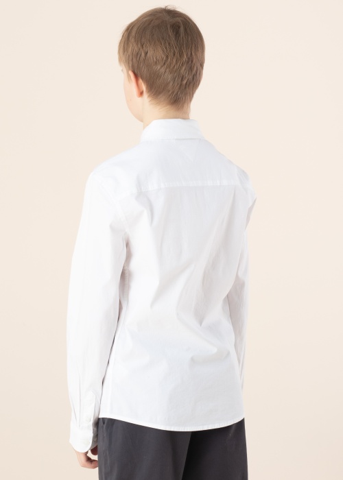Рубашка Solid Stretch Poplin Shirt L/s Tommy Hilfiger