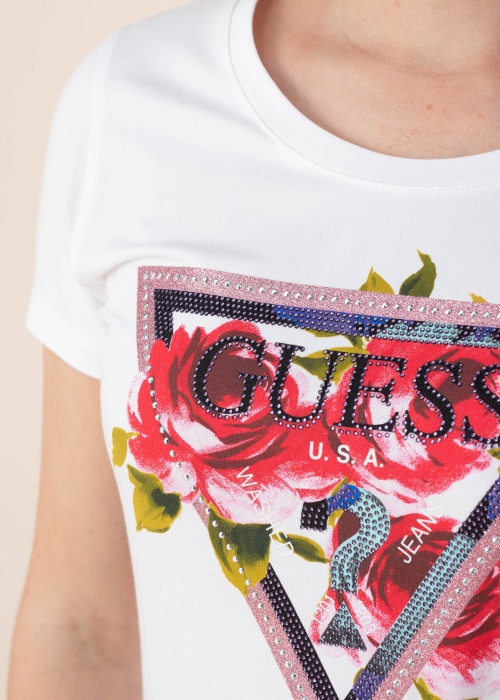 Guess T-krekls Roses Triangle