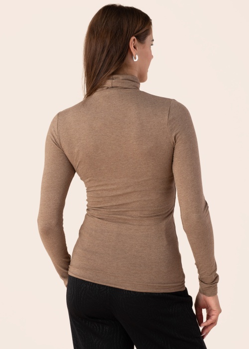 b.young blūze ar augstu apkakli Pamila