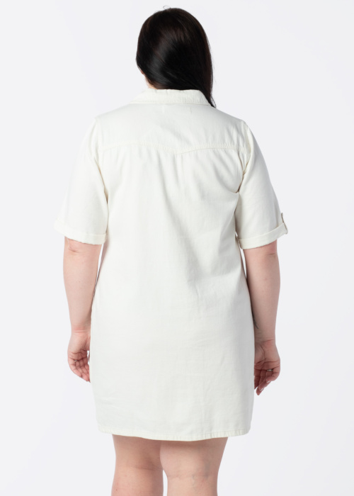 Vero Moda Curve džinsa kleita Jennie Ss Short Denim Dress Cur