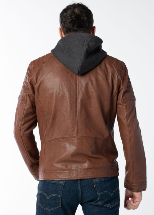 Кожаная куртка Mustang