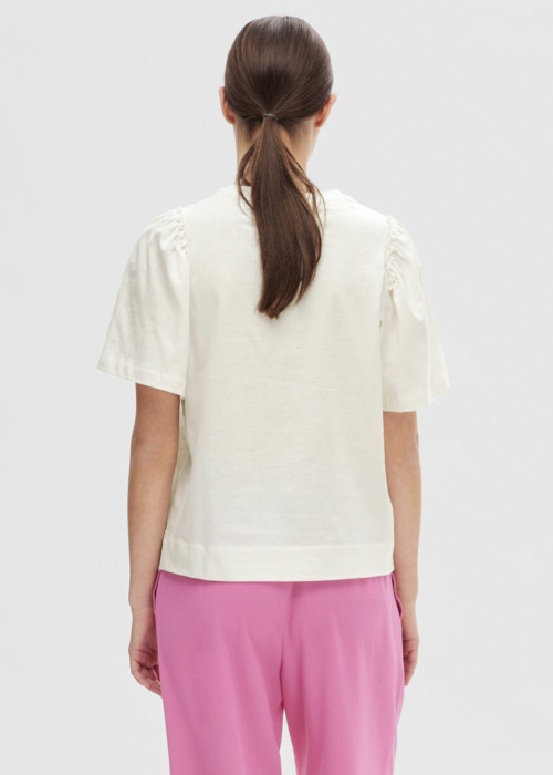 Selected blūze Penelope 2/4 Ruffle Tee