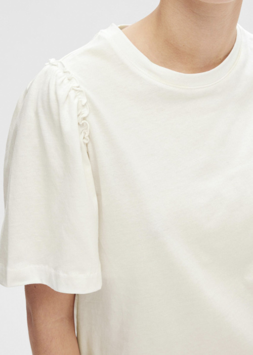 Selected blūze Penelope 2/4 Ruffle Tee