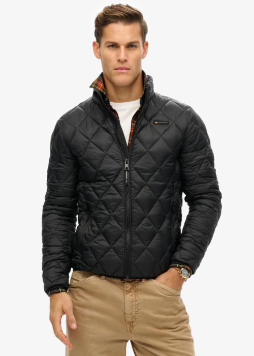 SuperDry pavasara-rudens virsjaka Diamond Quilt Fuji Lite