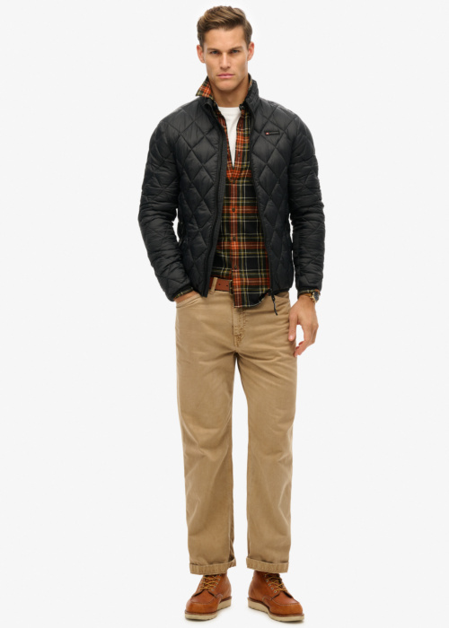 SuperDry pavasara-rudens virsjaka Diamond Quilt Fuji Lite