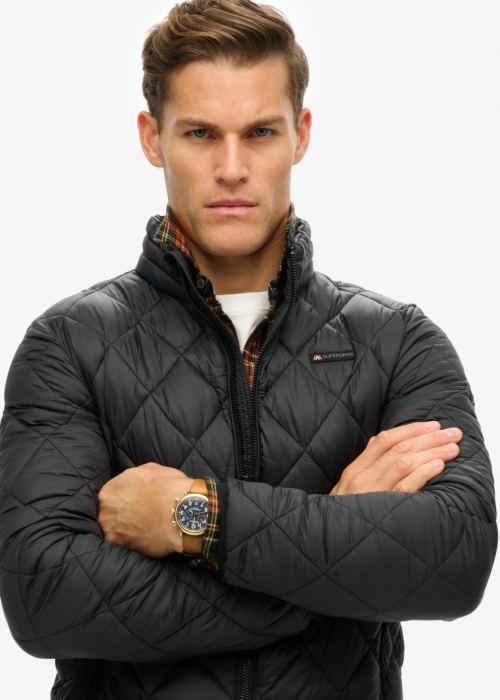 SuperDry pavasara-rudens virsjaka Diamond Quilt Fuji Lite