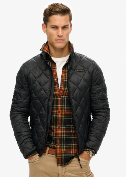 SuperDry pavasara-rudens virsjaka Diamond Quilt Fuji Lite