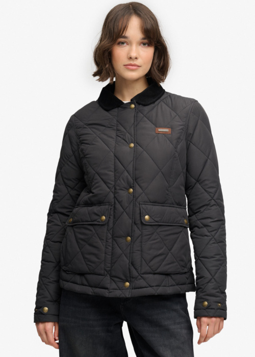 Стёганая демисезонная куртка SuperDry