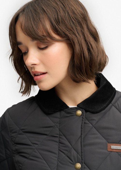 Стёганая демисезонная куртка SuperDry