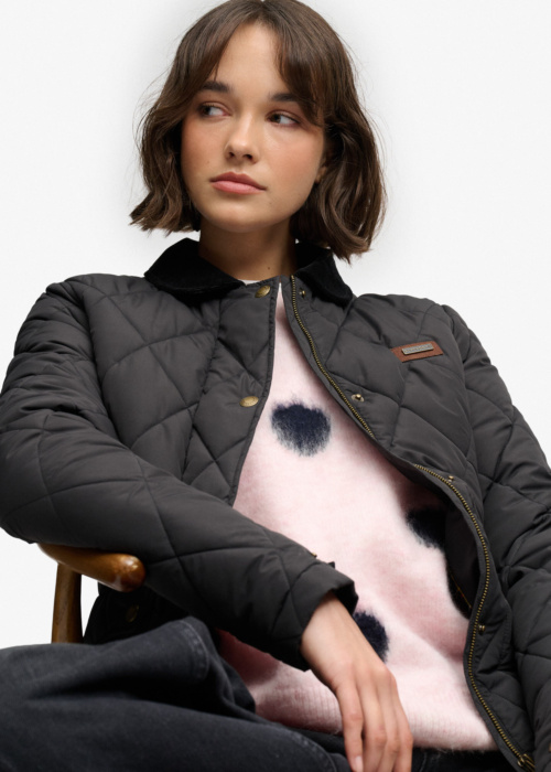 Стёганая демисезонная куртка SuperDry