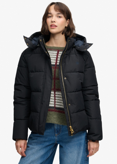 Стёганая зимняя куртка Premium SuperDry
