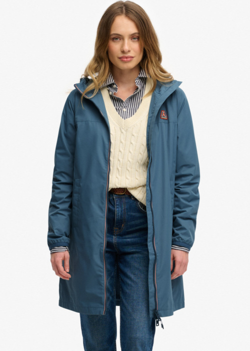SuperDry pavasara-rudens parka Longline Tri
