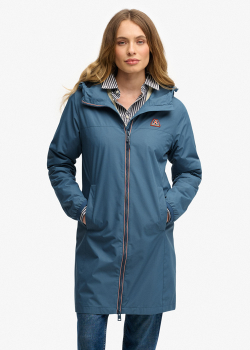 SuperDry pavasara-rudens parka Longline Tri