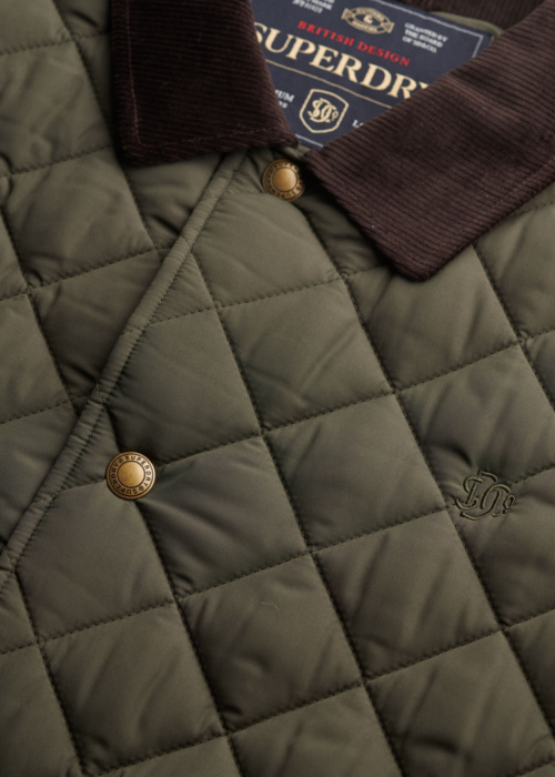 SuperDry stepeta pavasara-rudens virsjaka Quilted Estate