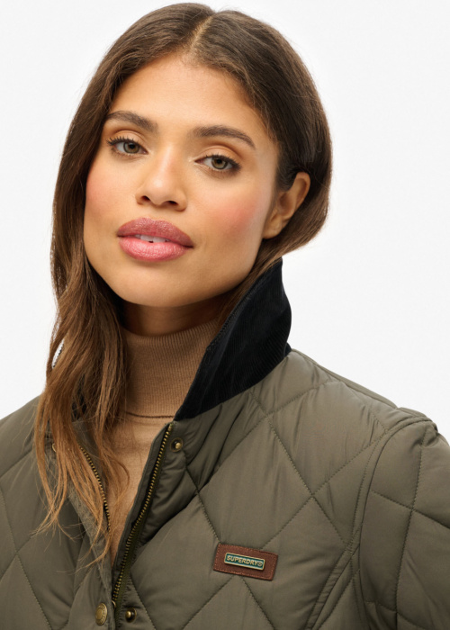 Стёганая демисезонная куртка SuperDry