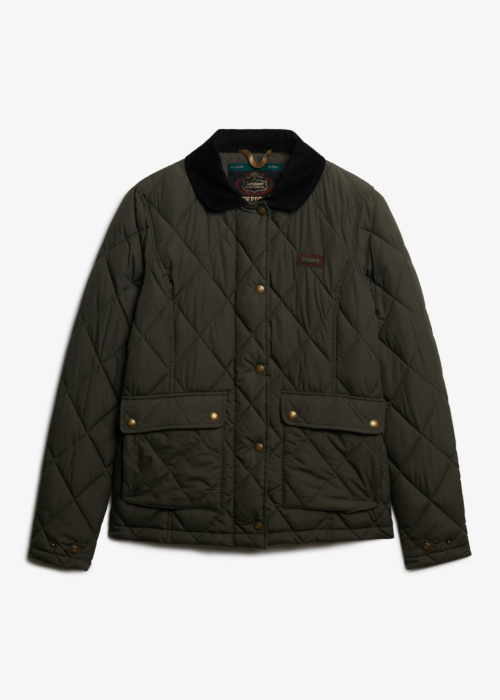 Стёганая демисезонная куртка SuperDry
