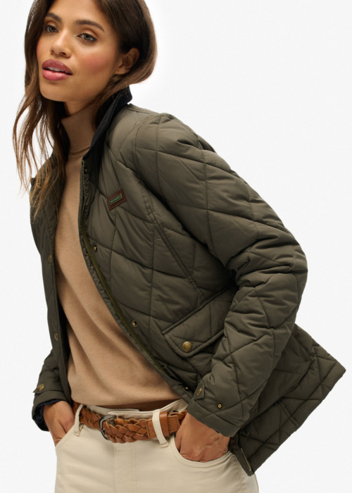 Стёганая демисезонная куртка SuperDry