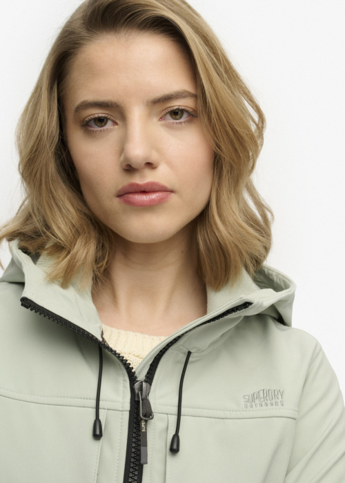 SuperDry Pavasara-rudens sporta virsjaka Hooded Classic