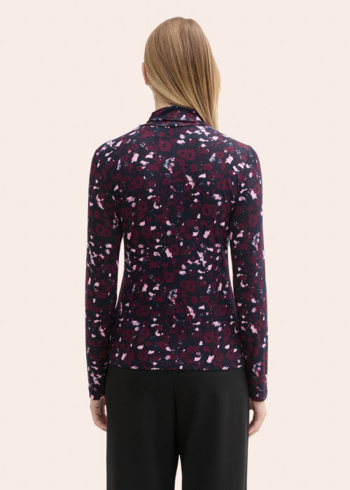 Tom Tailor blūze ar augstu apkakli