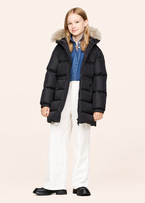 Tommy Hilfiger ziemas metelis Long Waisted Down Jacket