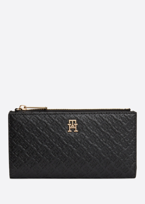 Кошелёк Icon Long Bifold Mono в коробке Tommy Hilfiger