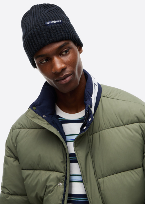 Tommy Jeans ziemas cepure Linear Logotips