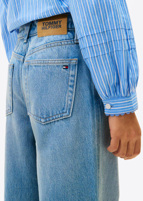 Tommy Hilfiger džinsa bikses Mabel Wide Leg Light Jeans